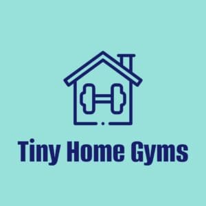 Illustration of a tiny home gym concept.
