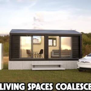 Tesla powered tiny home and car.