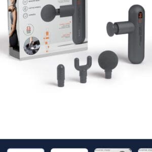 Sharper Image Powerboost Move massage gun.